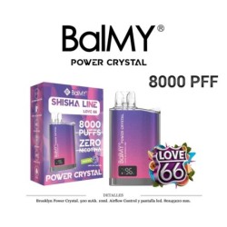 POD. DES. BALMY POWER CRYSTAL KISS 0MG 10ML