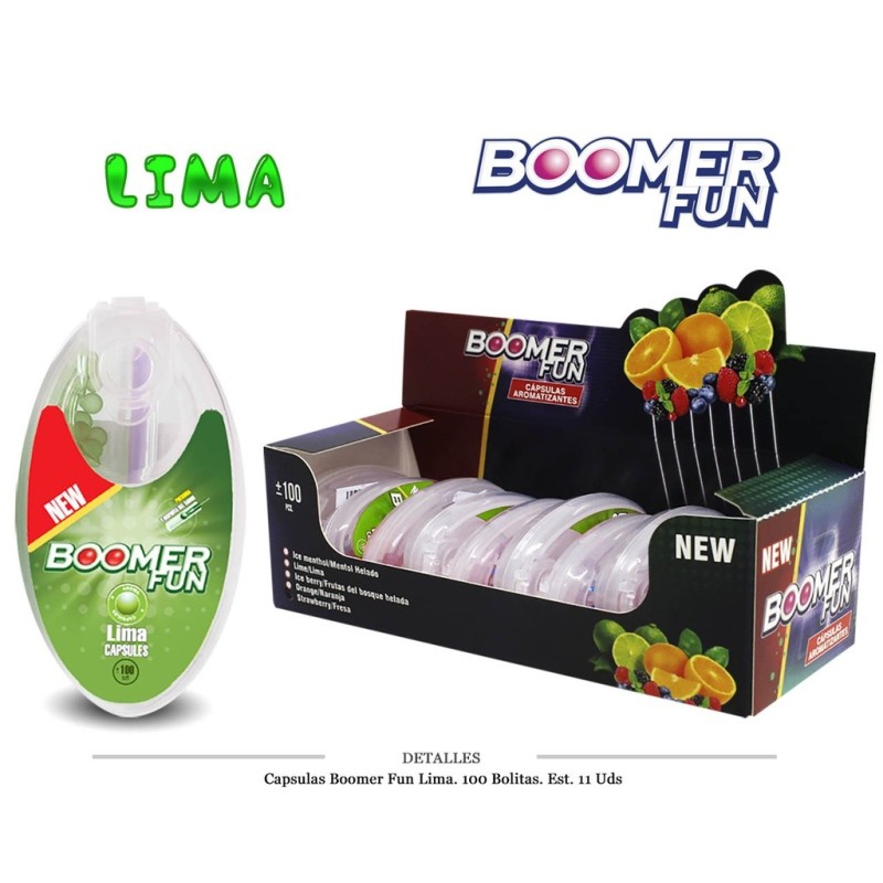 CAPSULAS BOOMER FUN LIMA 11 UDS