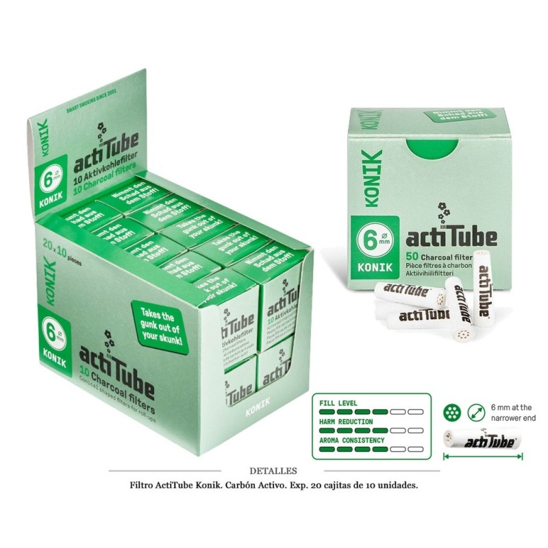 FILTRO ACTITUBE AKTIV KONIK F10 20 UDS