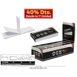 FILTRO OCB TIPS BLOCS TROQ. ADJUST A TIP 25X32 UDS