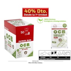FILTRO OCB SLIM 6MM CELULOSA 50X150 UDS