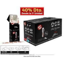 FILTRO OCB PRECUT EXTRA SLIM 5,7MM 20x120 UDS