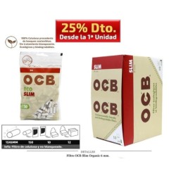 FILTRO OCB SLIM ORGANIC 6MM 10x150 UDS