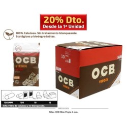 FILTRO OCB SLIM VIRGIN 6MM 10x150 UDS