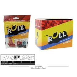 FILTRO ROLL SLIM 6MM C/LIBRITO 78MM 10X120 UDS