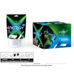 FILTRO ENERGY DUO CLIXX GREEN ICE 6MM LONG 10X100 UDS